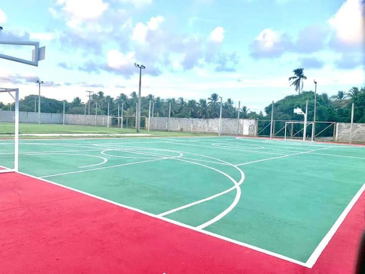 Quadra do Condomínio Villa das Águas