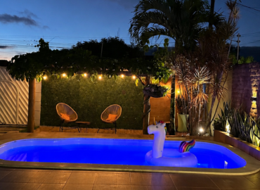 Casa de temporada em Santo Estevão com piscina privativa