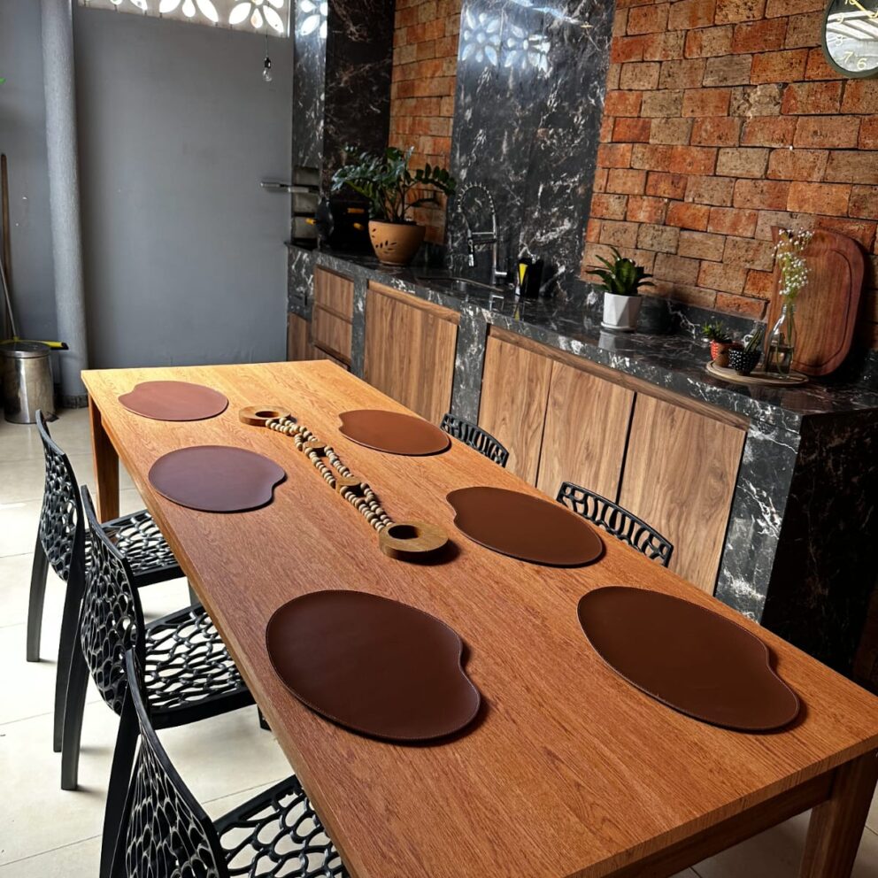 Área gourmet da casa de temporada em Santo Estevão
