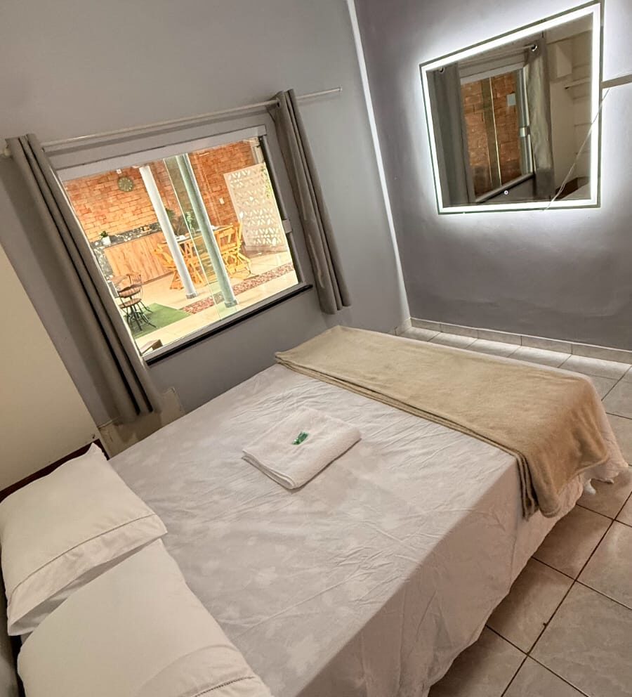 Quarto da Casa Jardim em Santo Estevão Bahia